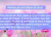 Provas da existência de Deus