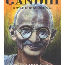 Capa de Gandhi: O Apóstolo da Não-Violência