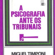 Capa de Psicografia Ante os Tribunais, A