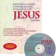 Capa de Histórias, Fatos e Parábolas do Evangelho de Jesus - vol. 2