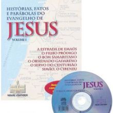 Capa de Histórias, Fatos e Parábolas do Evangelho de Jesus - vol. 1