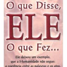 Capa de O que Ele Disse, o que Ele Fez...