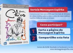 Concorra ao Box 100 Anos Com Chico Xavier - Gratidão e Homenagem (6 DVDs)