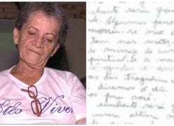Carta psicografada ajuda mãe a localizar filho morto no Ceará