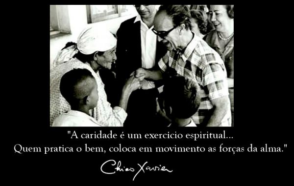 A caridade é um exercício espiritual...